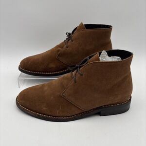 Thursday Boot Company Men's Everyday Scout Size 10 WIDE Suede Cognac Boots EUC